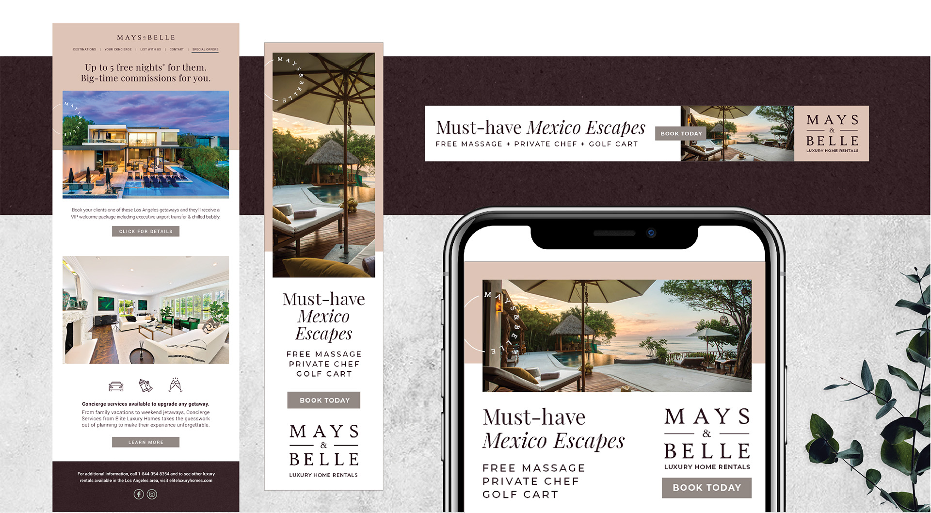 Mays & Belle Marketing Materials